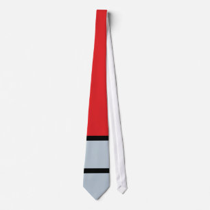 Piet Mondrian - Komposition med stort rött plan Slips