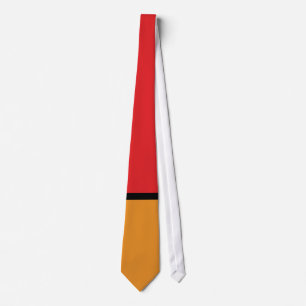 Piet Mondrian - Komposition med stort rött plan Slips