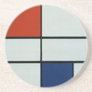 Piet Mondrian modern konst Underlägg Sandsten