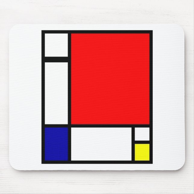 Piet Mondrian - Neoplastic konst Musmatta (Framsidan)