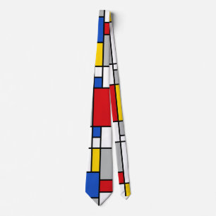 Piet Mondrian Retro Geometric Shapes Abstrakt Art Slips