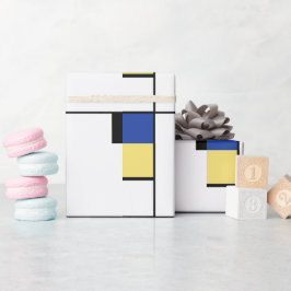 Piet Mondrian - Sammansättning av geometrisk Abstr Presentpapper