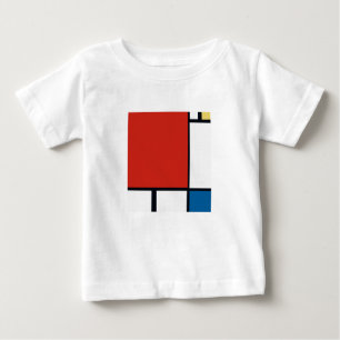 Piet Mondrian - Sammansättning av geometrisk Abstr T Shirt
