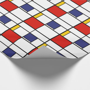 Piet Mondrian, sammansättning C Presentpapper