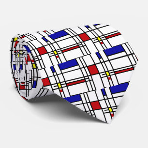 Piet Mondrian, "Sammansättning nr 10" Slips