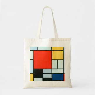 Piet Mondrian-sammansättning Tygkasse