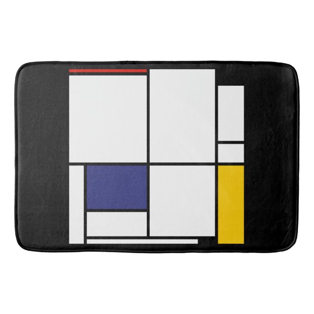 Piet Mondrian, Tableau 1 Badrumsmatta (Framsidan)
