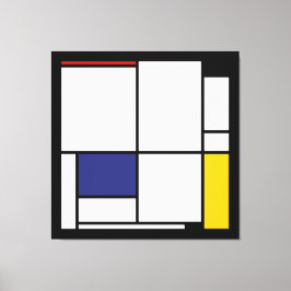 Piet Mondrian, Tableau 1 Canvastryck