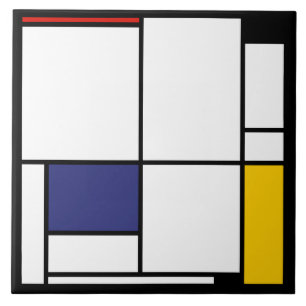 Piet Mondrian, Tableau 1 Kakelplatta