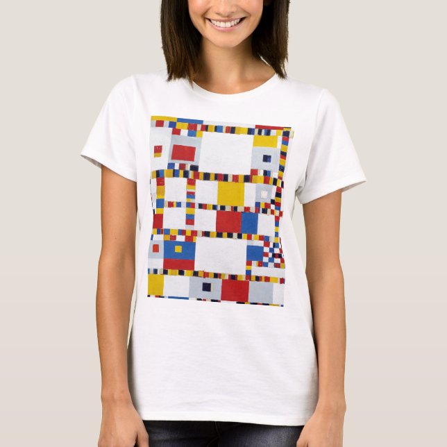 piet mondrian , victory.boogie-woogie tröja (Framsida)