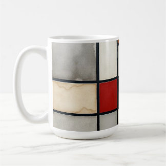 Piet Mondrian Vintage Kaffemugg