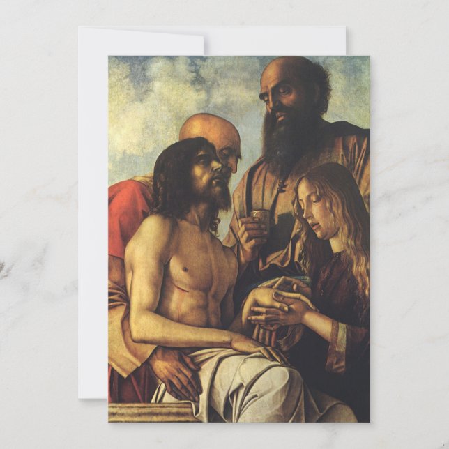 Pieta av Giovanni Bellini, Renaissance Fine Art (Framsida)