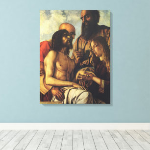 Pieta av Giovanni Bellini, renässansens finkonst Canvastryck
