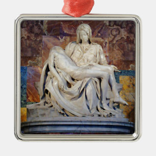 Pieta av Michelangelo Julgransprydnad Metall
