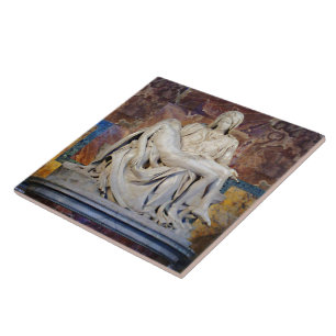 Pieta av Michelangelo Kakelplatta