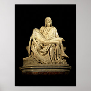 Pieta av Michelangelo Poster