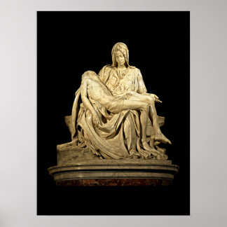 Pieta av Michelangelo Poster