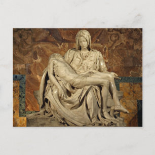 Pieta av Michelangelo Vykort