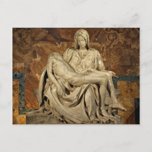 Pieta av Michelangelo Vykort