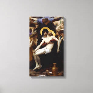Pieta av William-Adolphe Bouguereau Canvastryck