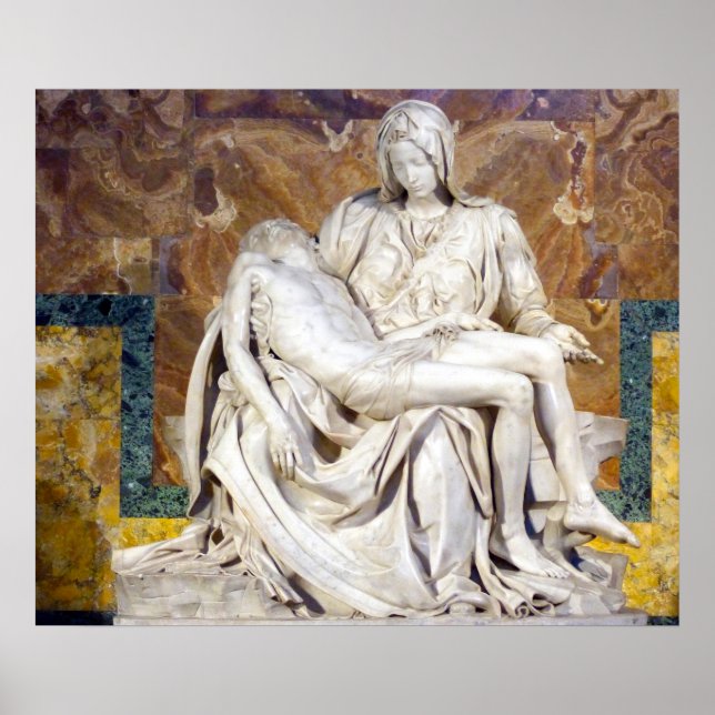 Pieta-bild för poster (Framsidan)