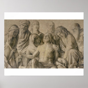 Pieta, de döda Kristus Poster