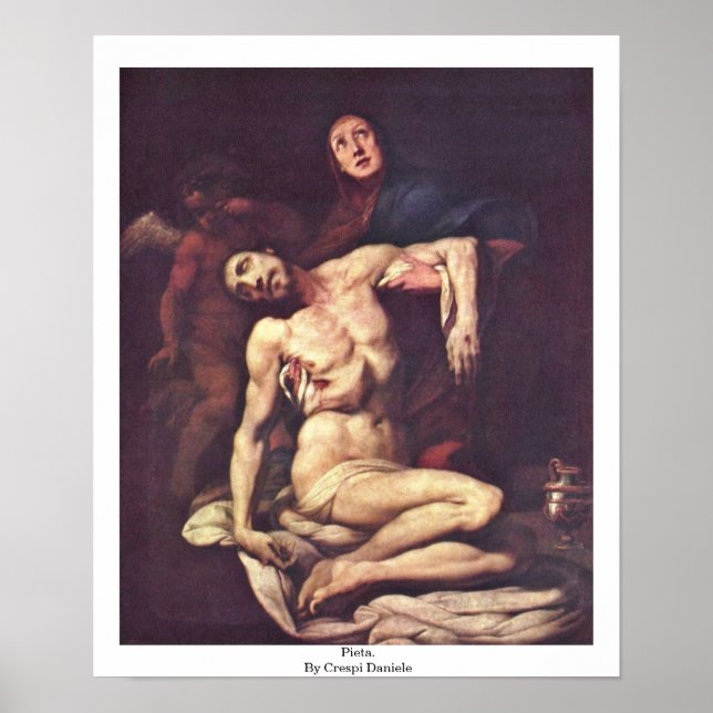 Pieta. från Crespi Daniele Poster (Framsidan)