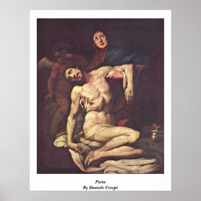 Pieta. från Daniele Crespi Poster (Framsidan)