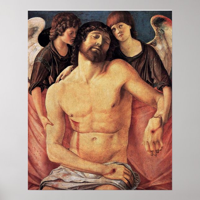 Pieta Jesus Crucifixion Lamentation Virgin Mary 01 Poster (Framsidan)