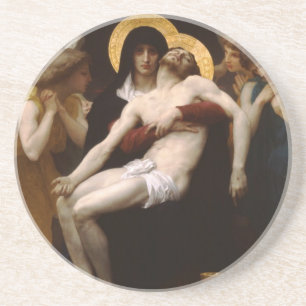 Pieta Jesus Kristus och Virgin Mary Underlägg