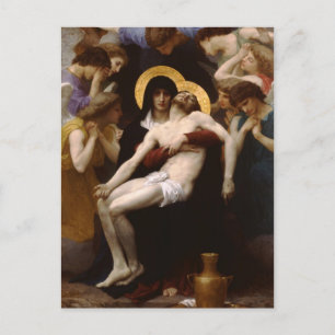 Pieta Jesus Kristus och Virgin Mary Vykort