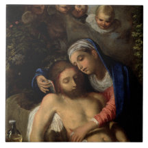 Pietà (Maria och Jesus) (av Adam Elsheimer)