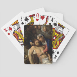 Pietà (Mary och Jesus) (av Adam Elsheimer) Casinokort