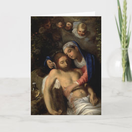 Pietà (Mary och Jesus) (av Adam Elsheimer) Kort