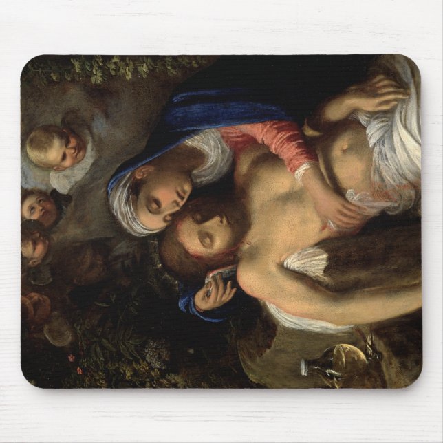 Pietà (Mary och Jesus) (av Adam Elsheimer) Musmatta (Framsidan)