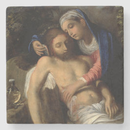 Pietà (Mary och Jesus) (av Adam Elsheimer) Stenunderlägg