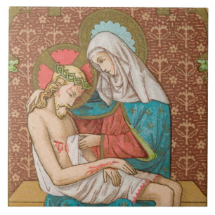 Pieta (SAU 23) Kakelplatta