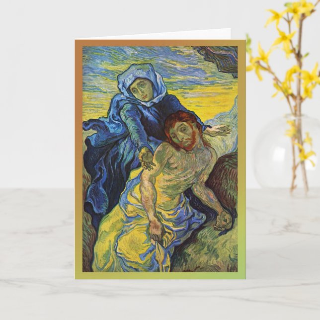 Pieta, Vincent van Gogh Kort (Gul blomma)