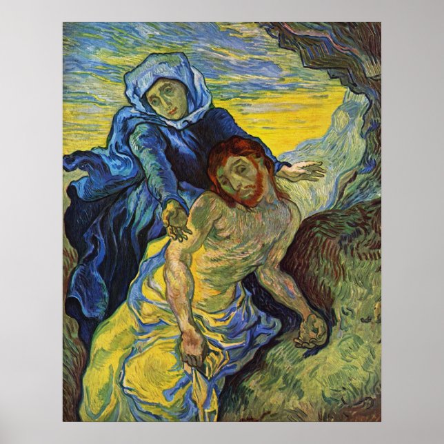Pieta, Vincent van Gogh Poster (Framsidan)