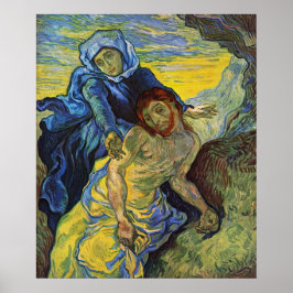 Pietà, Vincent van Gogh Poster