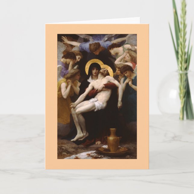 Pietaen vid Bouguereau Kort (Framsida)