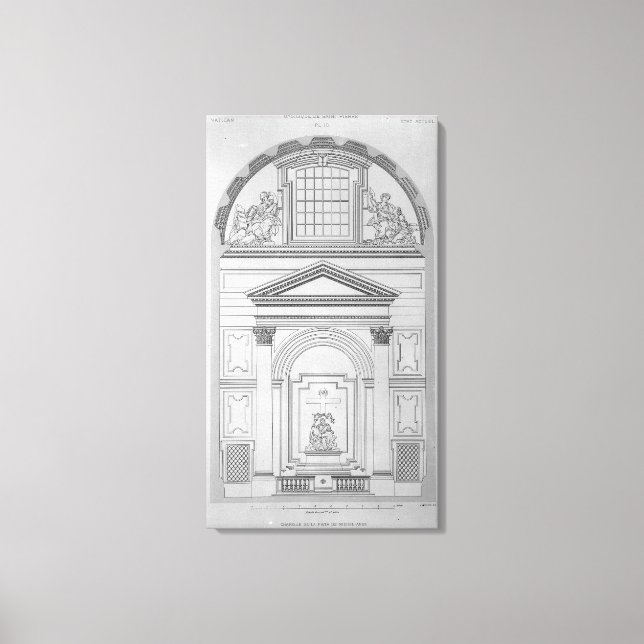 Pietas kapitel i St.Peter:s Canvastryck (Framsida)