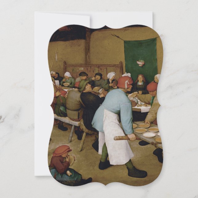 Pieter Bruegel de Elder - Jordbrukaren Bröllop (Framsida)