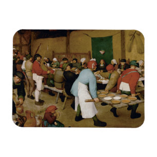 Pieter Bruegel de Elder - Jordbrukaren Bröllop Magnet