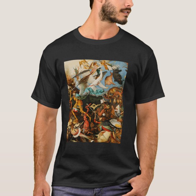 Pieter Bruegel, den äldre Änglar 3-axeln T Shirt (Framsida)