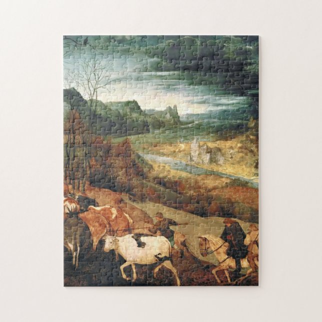 Pieter Bruegel den äldre - återlämnandet av besätt Pussel (Vertikal)