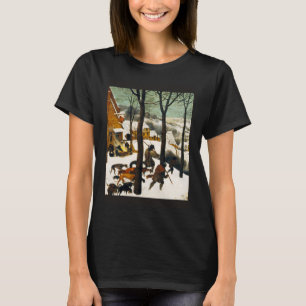Pieter Bruegel den äldre jägarna i Snö T Shirt