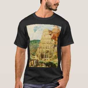 Pieter Bruegel den äldre Underbar Torn i Babel T Shirt
