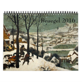 Pieter Bruegel fläderen 2016 Kalender