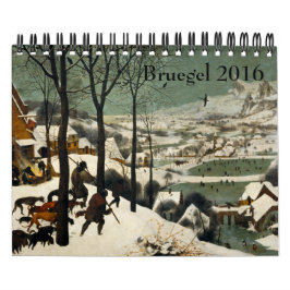Pieter Bruegel fläderen liten 2016 Kalender